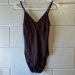 Chocolate Brown Shape Wear Bodysuit